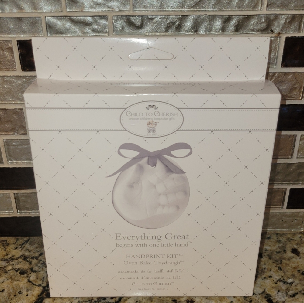 NEW In Box Child To Cherish Handprint Kit
